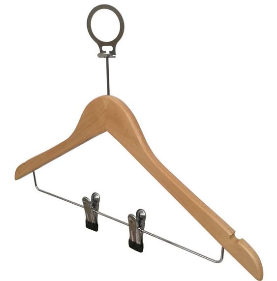 Anti-theft-Wooden Skirt Hanger