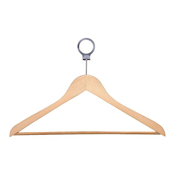 Anti-theft Wooden Shirt Hanger